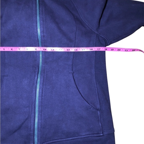 Lululemon Scuba full Zip Hoodie Light Cotton Fleece size 8 - Picture 9 of 10